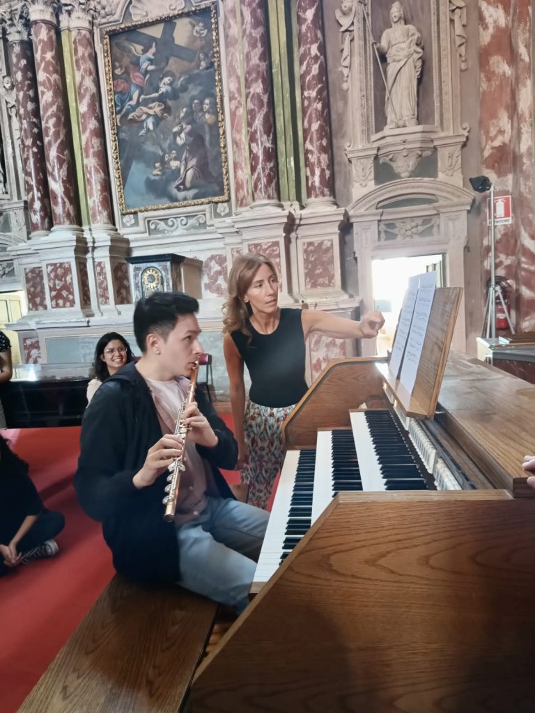 Teaching flute and organ Italy.JPG