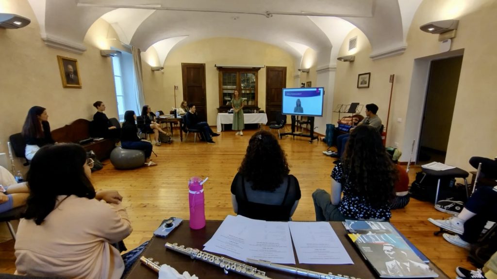 Teaching at the 21st Century Flutist in Italy